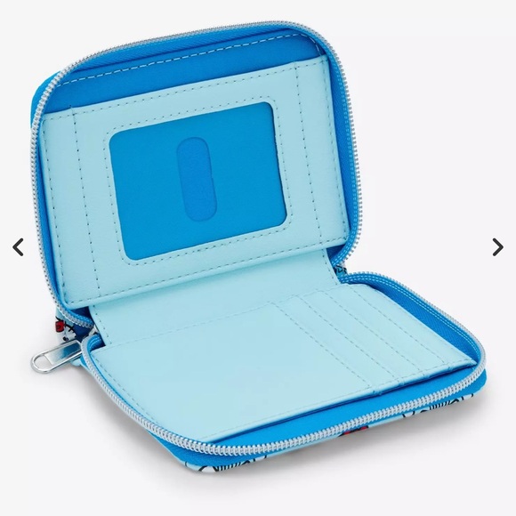 Loungefly Hello Kitty Blue Zipper Wallet NWT - Picture 4 of 4